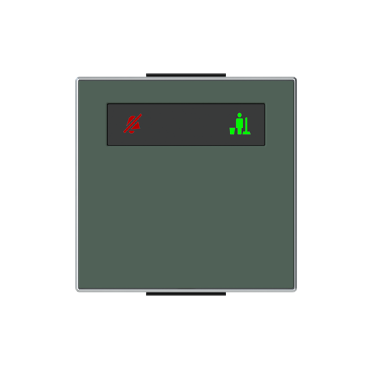 Rocker DNDMUR symbol for Switchpush button Single push button Green - Sky Niessen