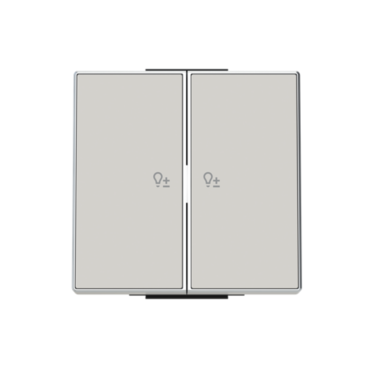 Rocker Symbol "light" for Switchdimmer, Two-part button Dune - Sky Niessen