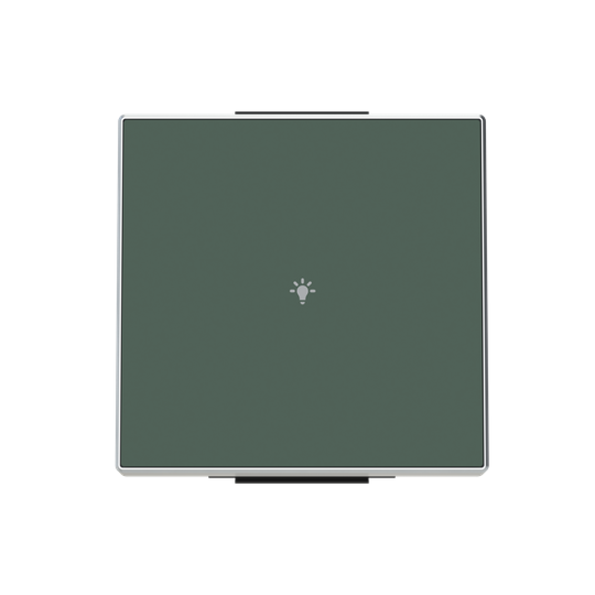 Rocker Symbol "light" for Switchpush button, Single push button Green - Sky Niessen