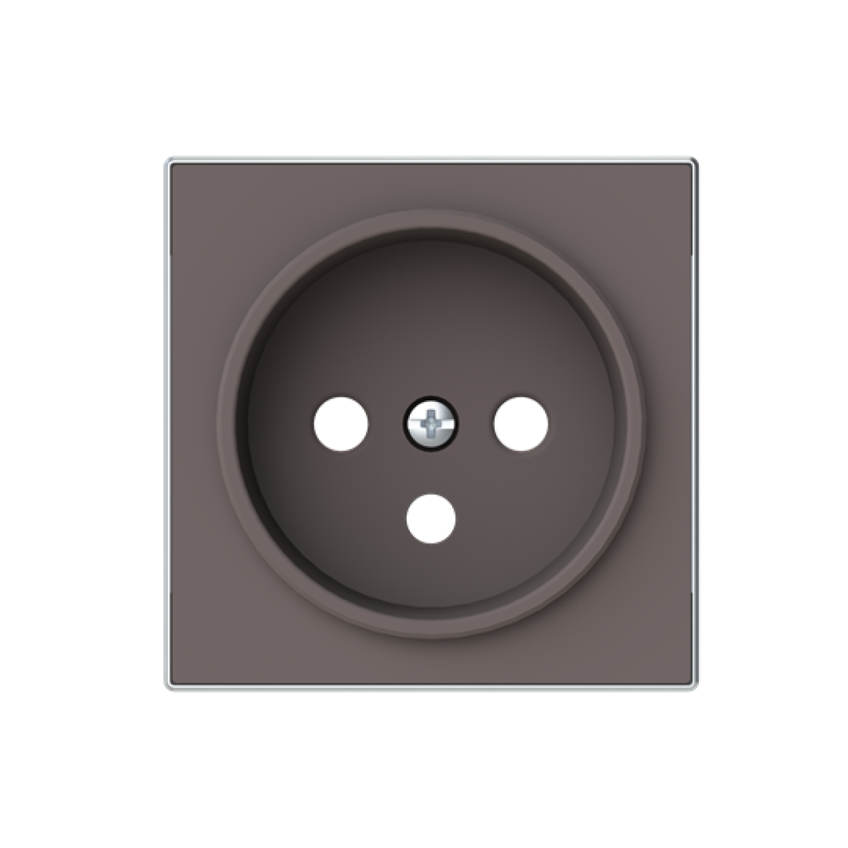 Cover socket outlet Without imprint Taupe - Sky Niessen