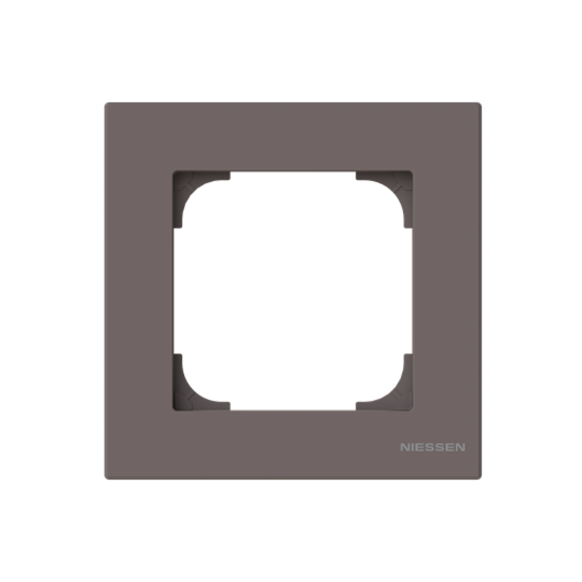 Frame 1-gang Taupe - Sky Niessen