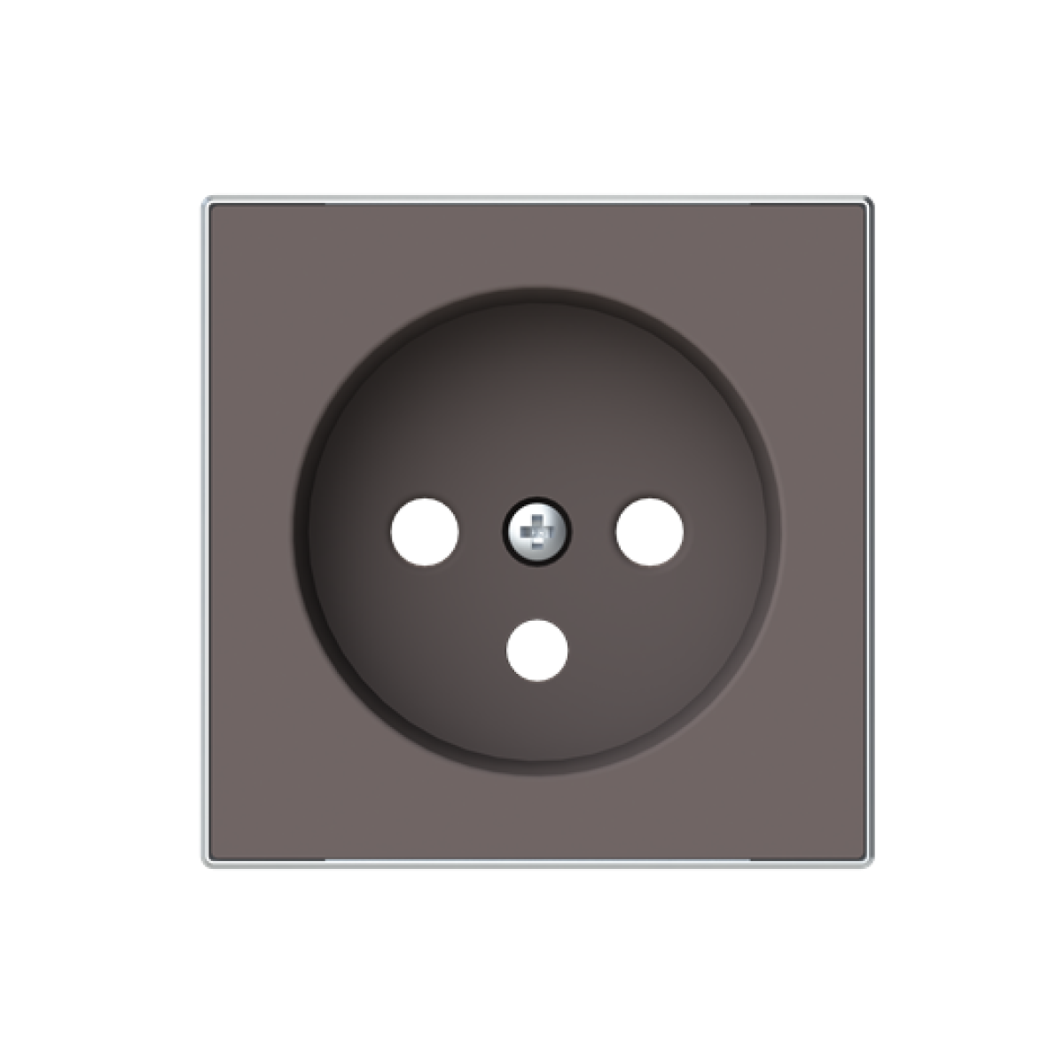 Cover socket outlet Without imprint Taupe - Sky Niessen