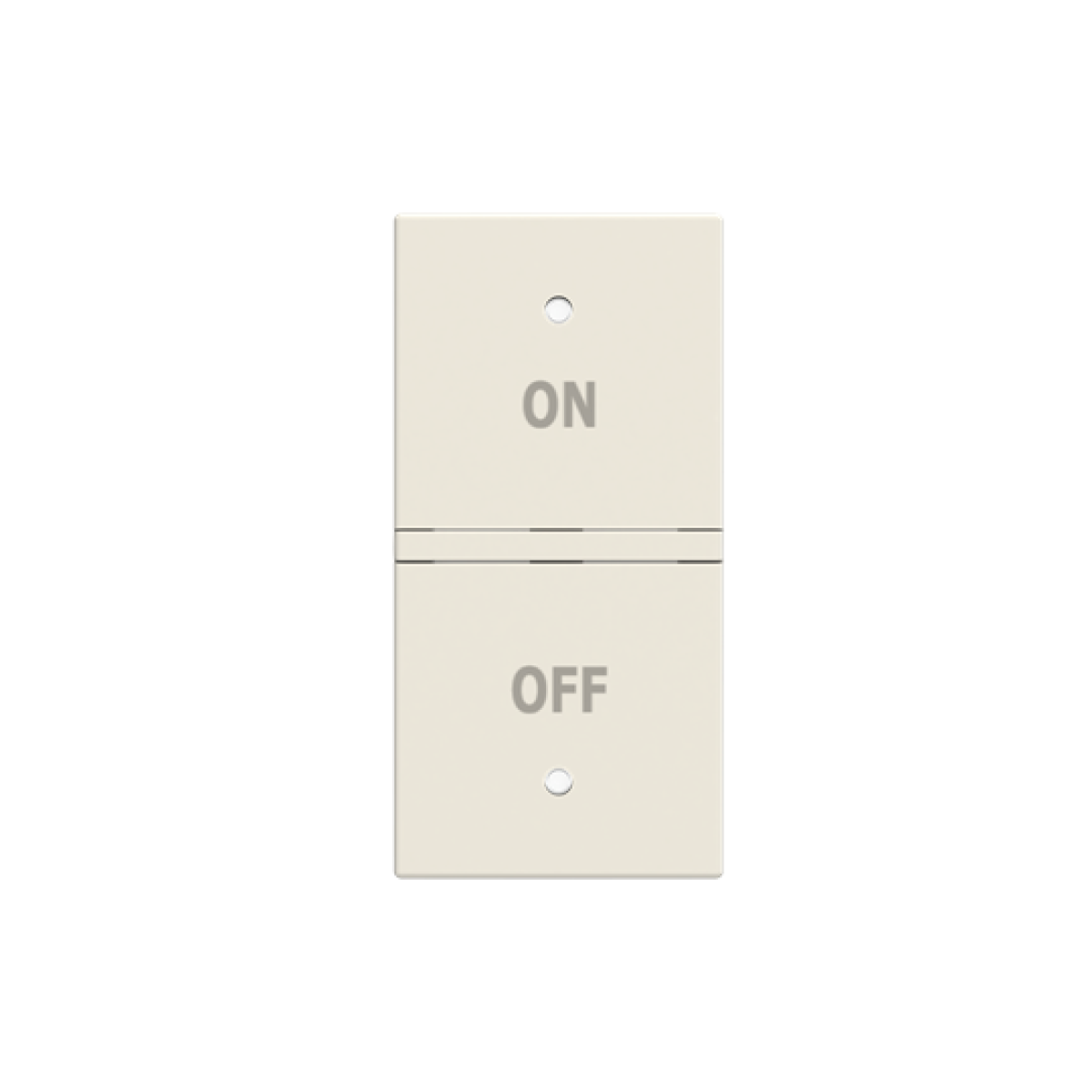 Rocker Symbol "OnOff" for Switchpush button Two-part rocker White - Zenit