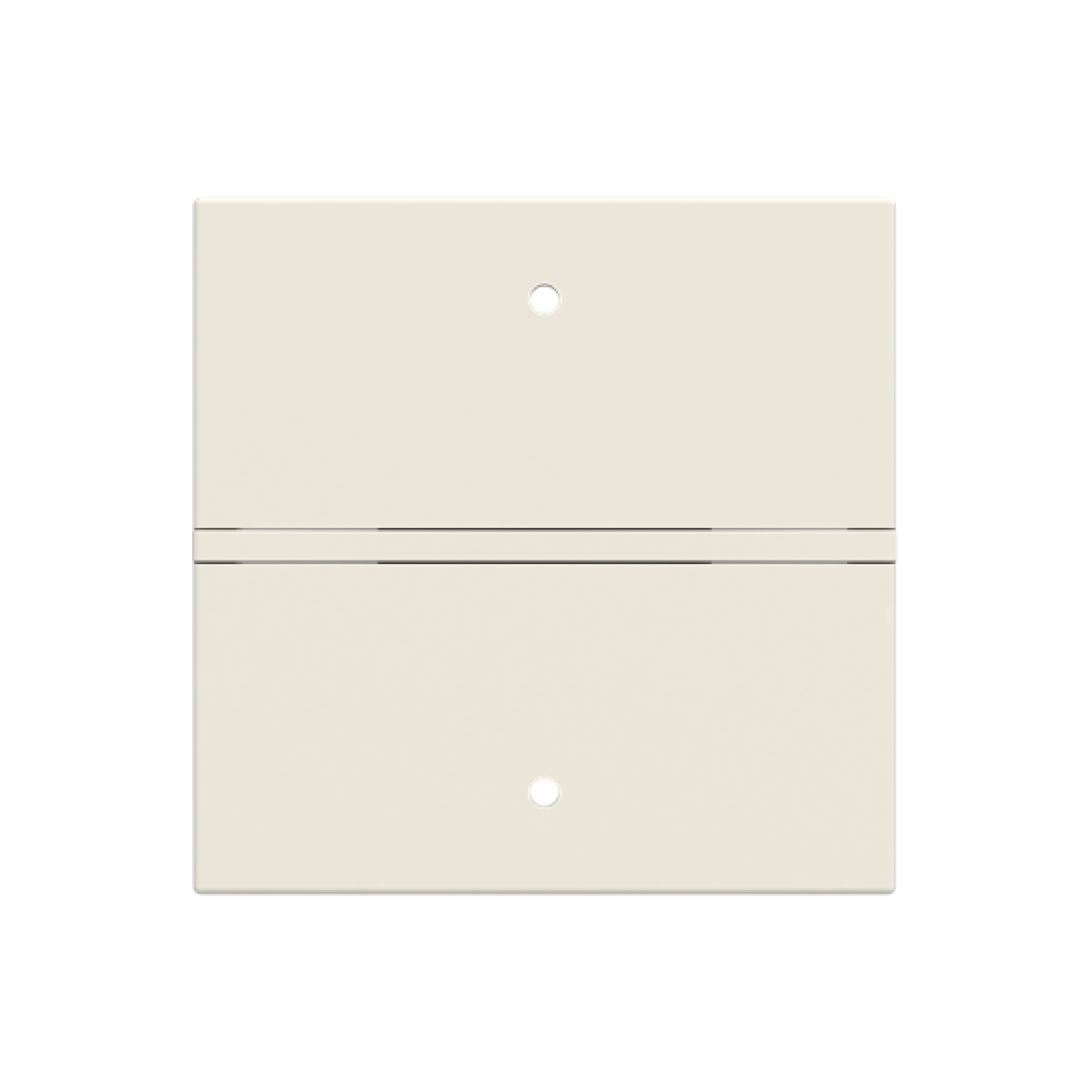 Rocker Without imprint for Switchpush button Two-part rocker White - Zenit