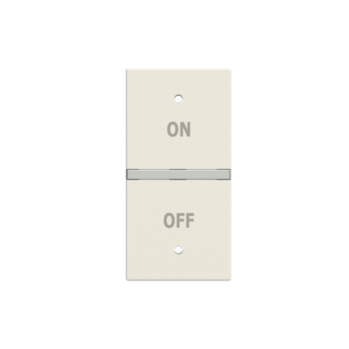 Rocker Symbol "OnOff" for Switchpush button Two-part rocker White - Zenit