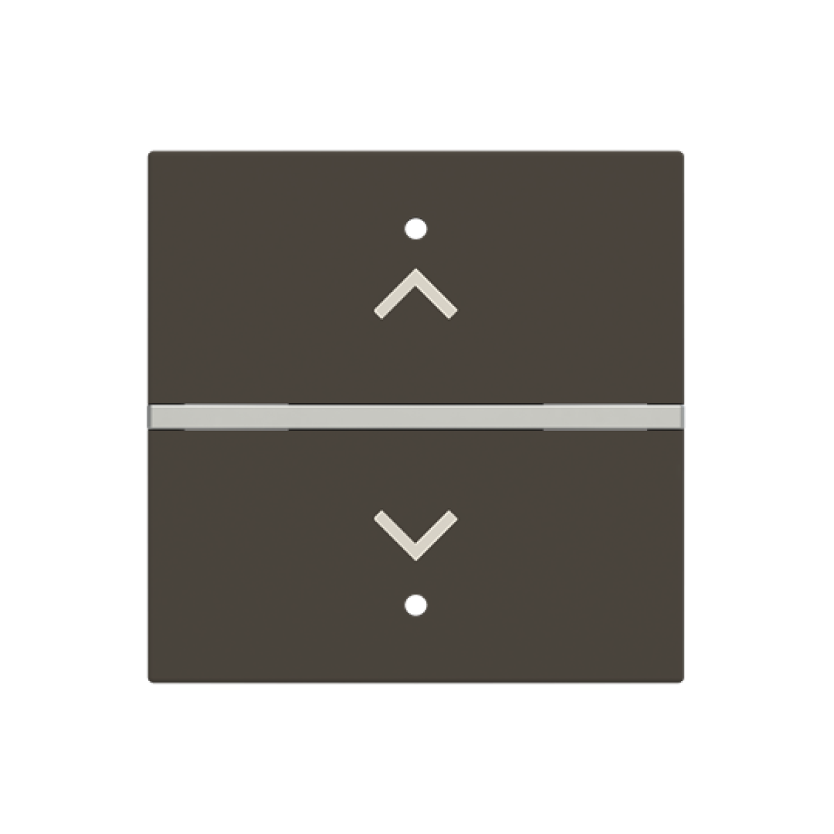 Rocker Venetian blind with Symbol "arrows" Anthracite - Zenit