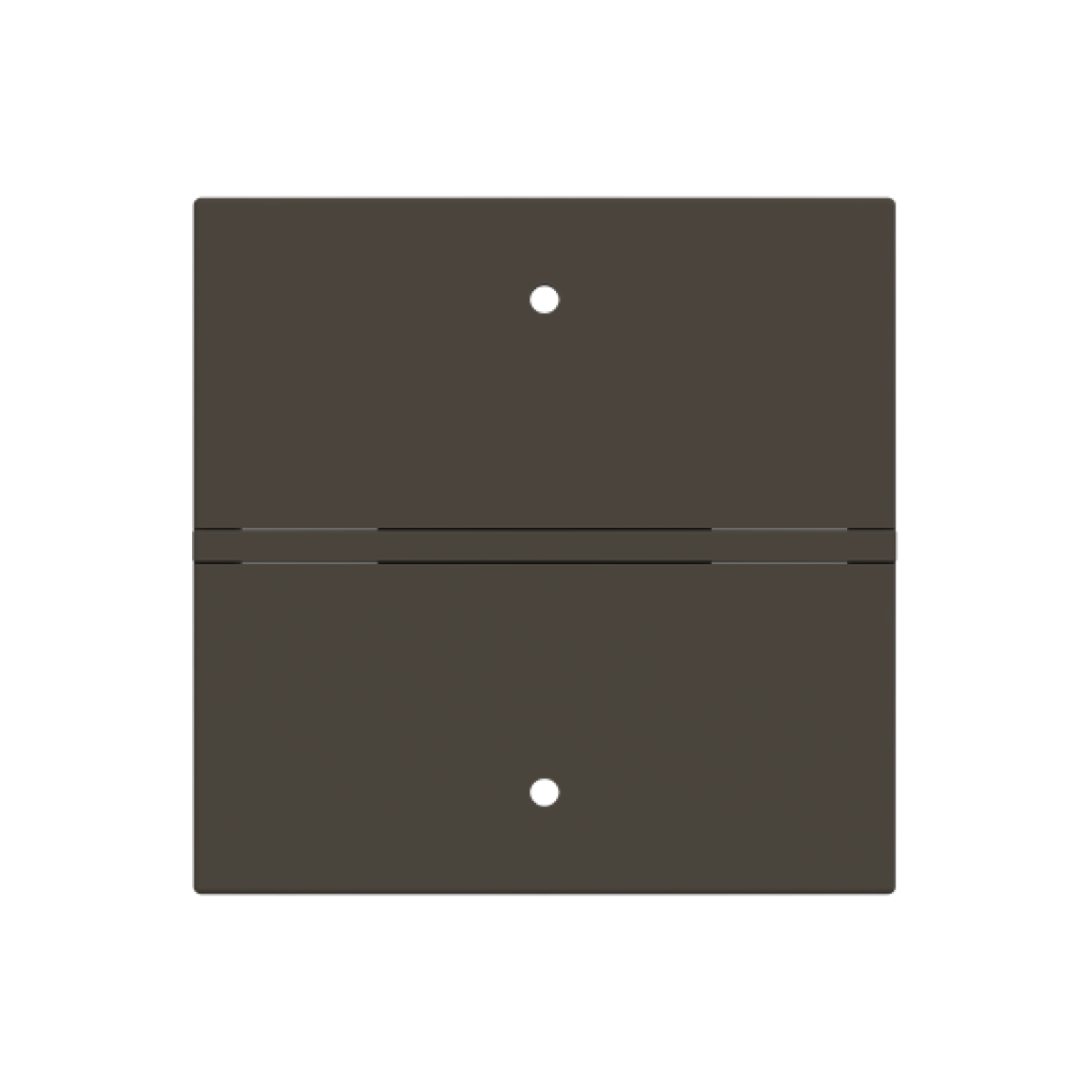 Rocker Switchpush button with Without imprint Anthracite - Zenit