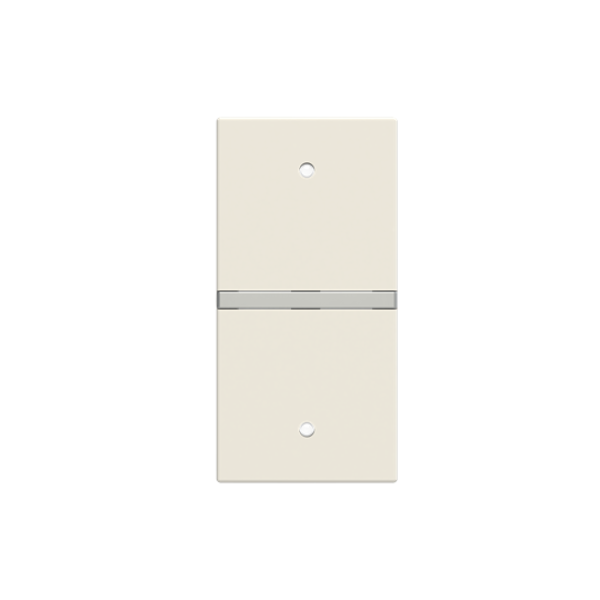 Rocker Without imprint for Switchpush button Two-part rocker White - Zenit