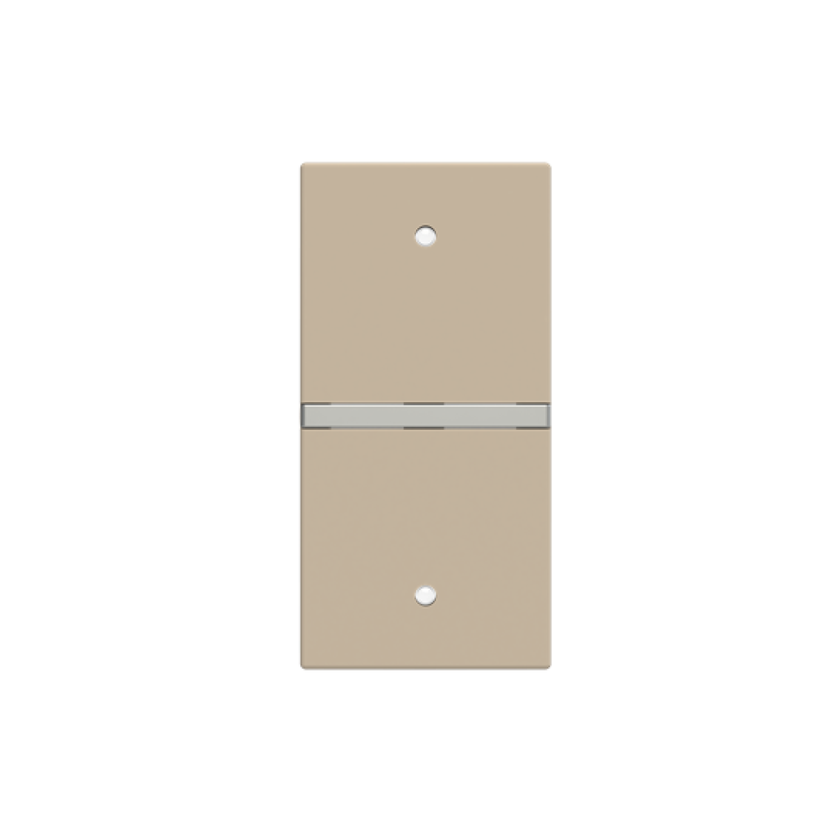 Rocker Without imprint for Switchpush button Two-part rocker Champagne - Zenit