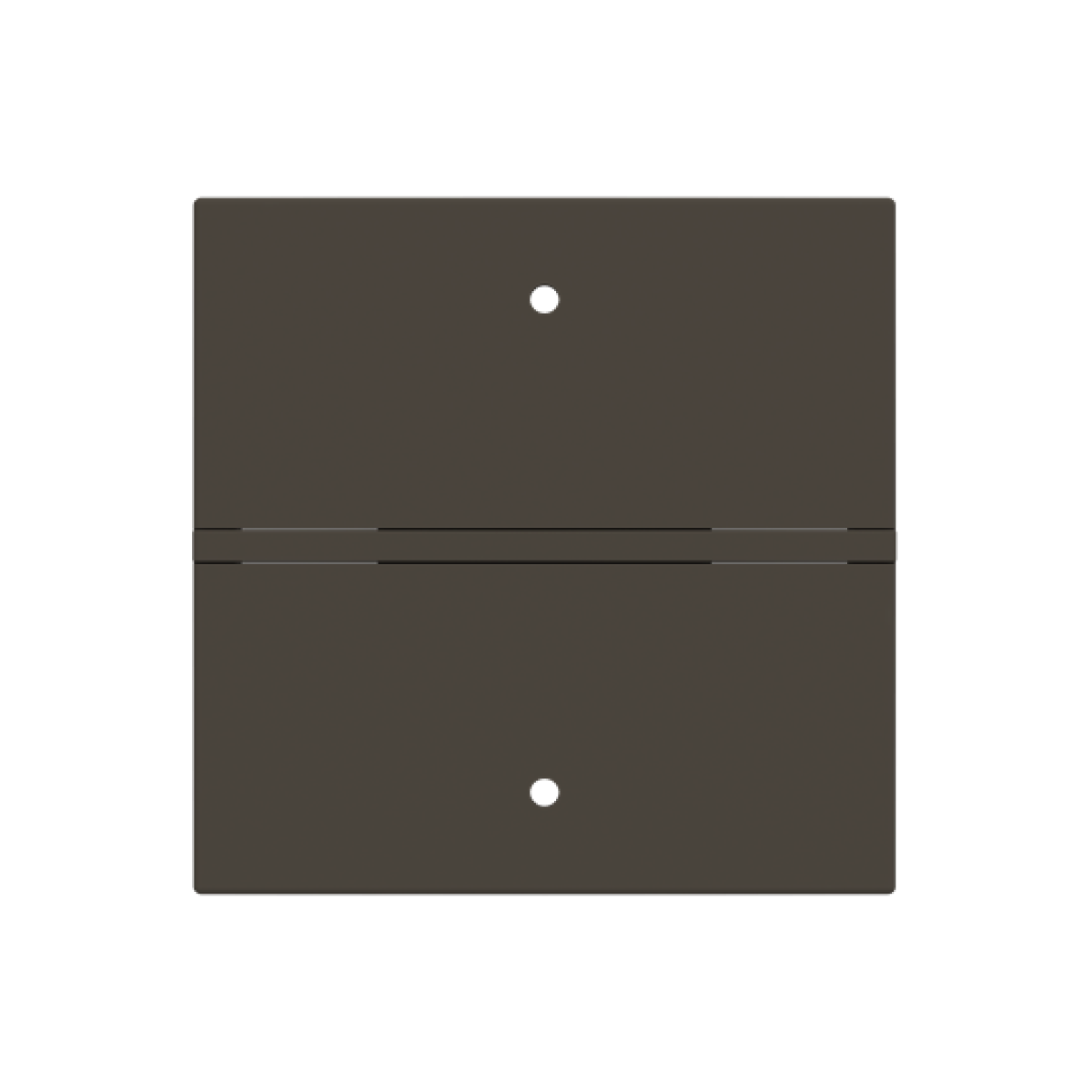 Rocker Without imprint for Switchpush button Two-part rocker Anthracite - Zenit
