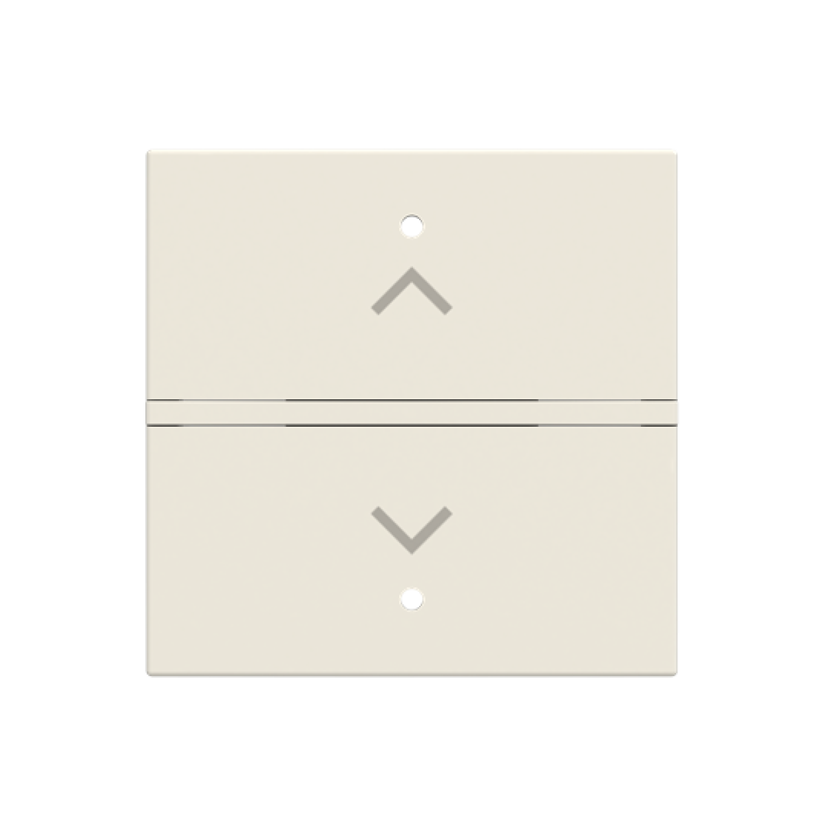 Rocker Symbol "arrows" for Venetian blind Two-part rocker White - Zenit