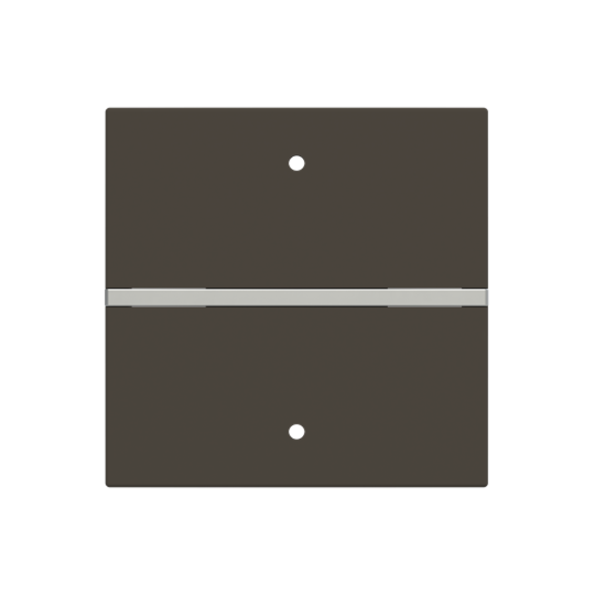 Rocker Switchpush button with Without imprint Anthracite - Zenit