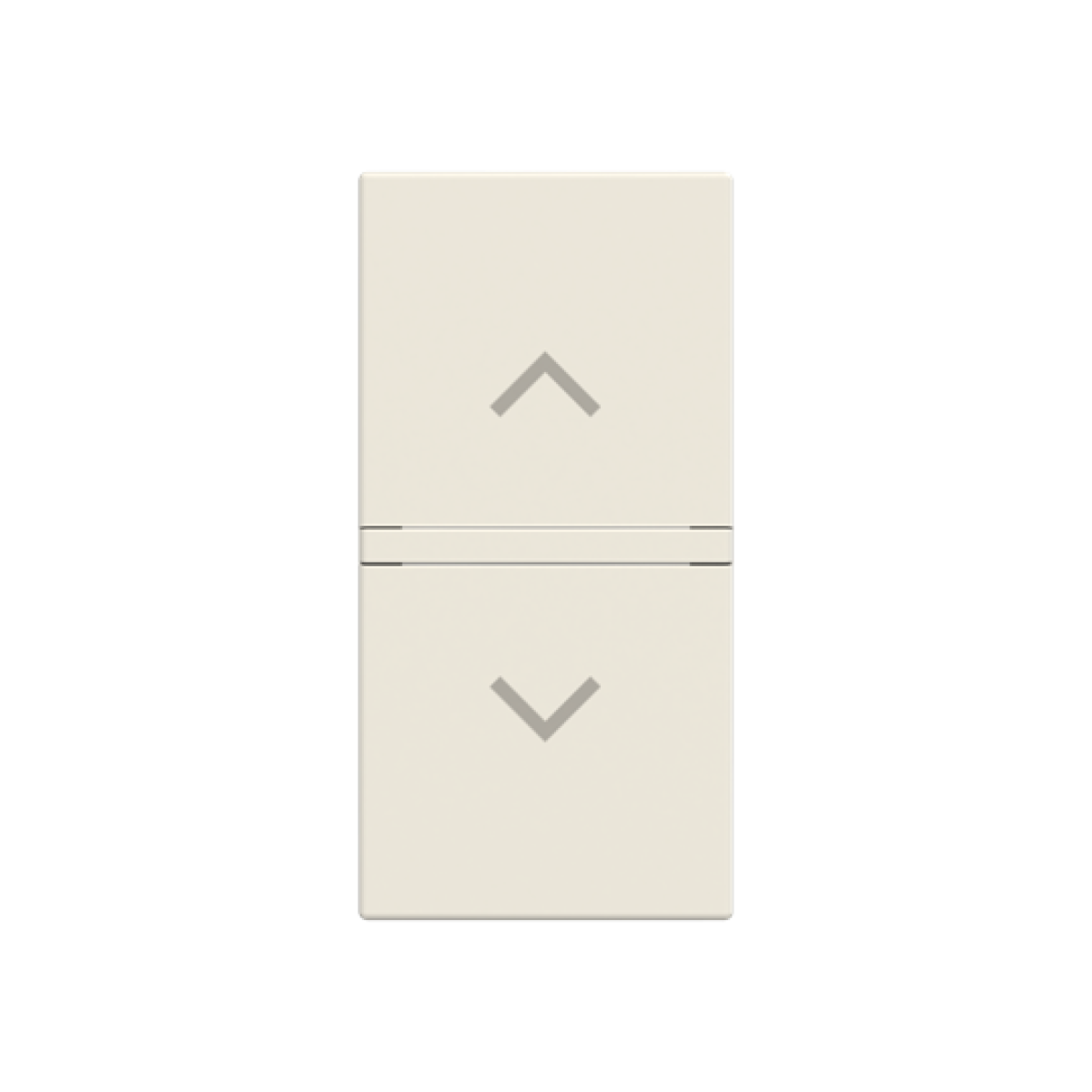 Rocker Symbol "arrows" for Venetian blind, One-part rocker White - Zenit