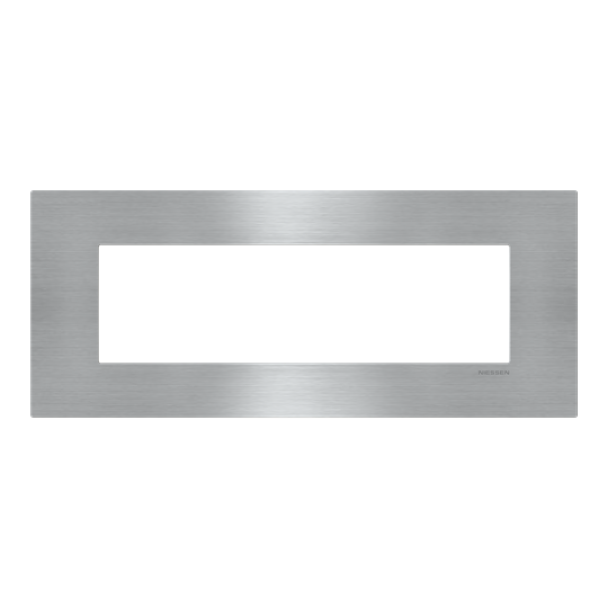 Frame 1-gang Stainless Steel - Zenit