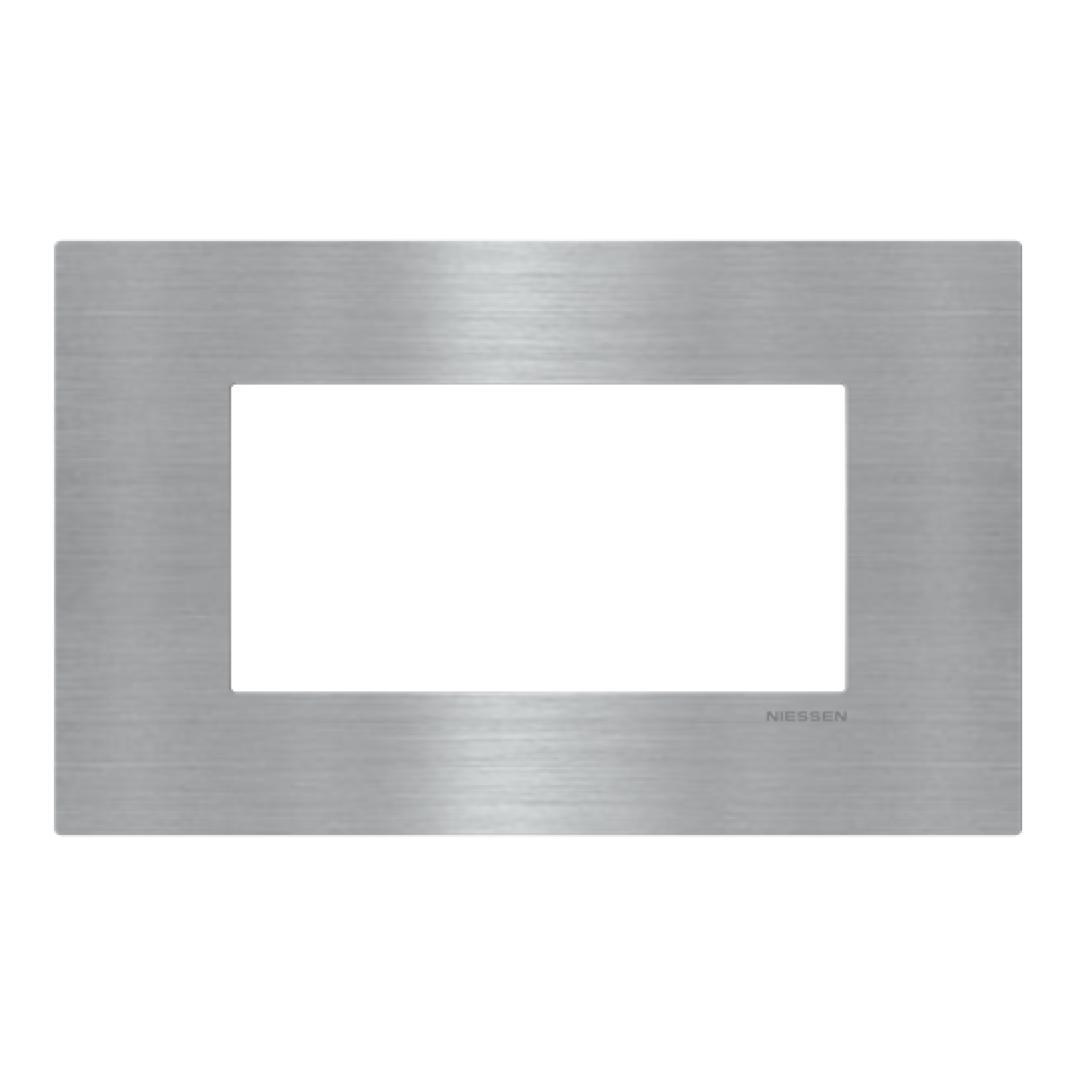 Frame 1-gang Stainless Steel - Zenit