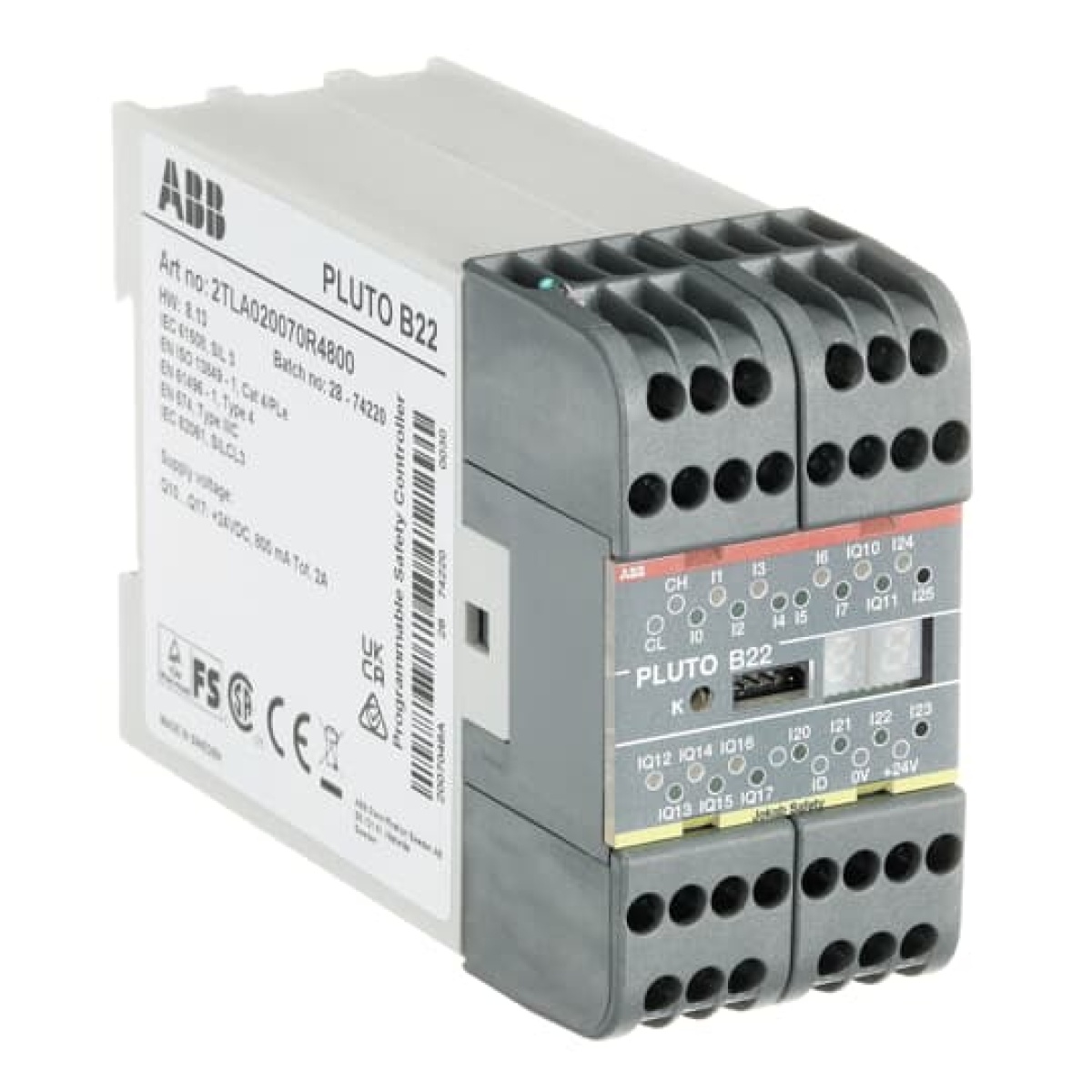 Pluto B22 Programmable safety controller