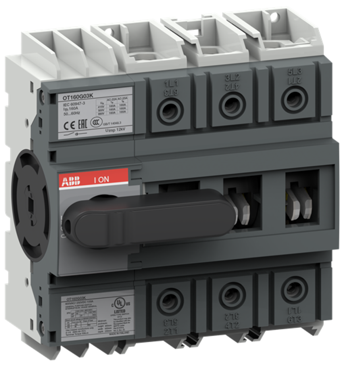 OT160G03K SWITCH-DISCONNECTOR