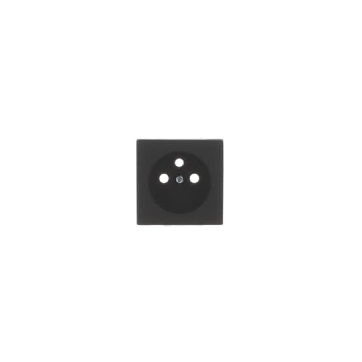 Cover socket outlet Without imprint Black - Sky Niessen
