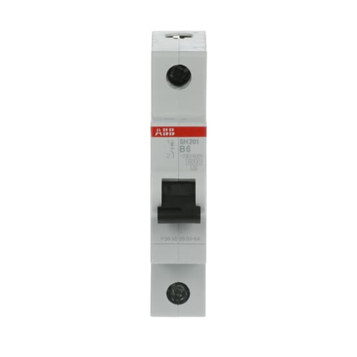 Miniature Circuit Breaker - SH200 - 1P - 6 A - B - AC 6 kA