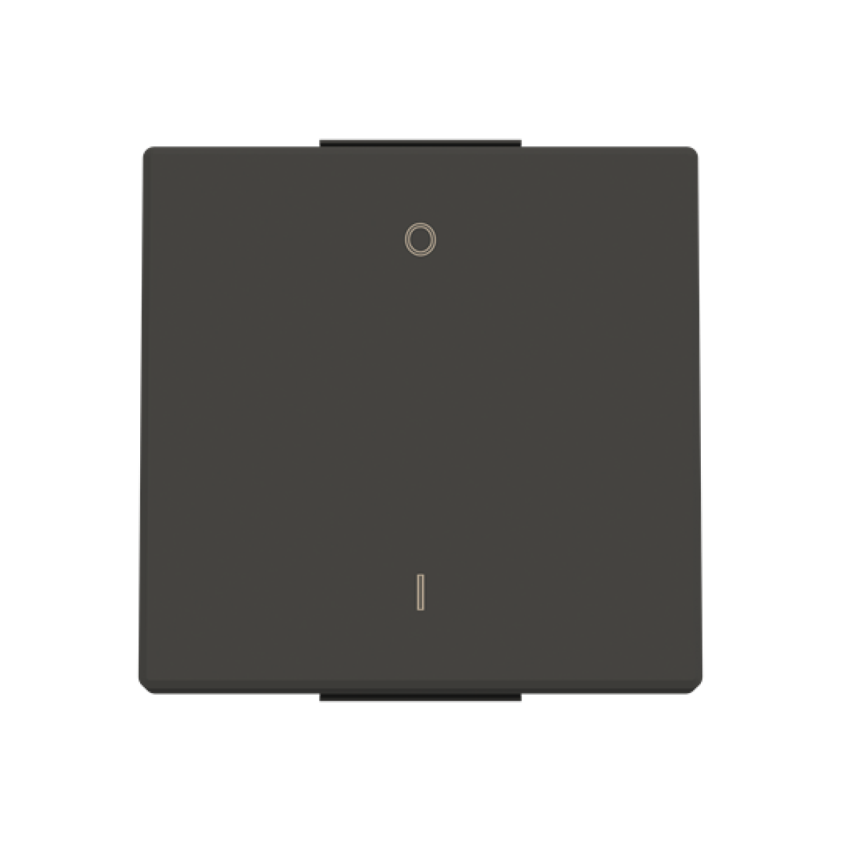 Rocker Characters 0 and 1 for Switchpush button, Single rocker Black - Sky Niessen