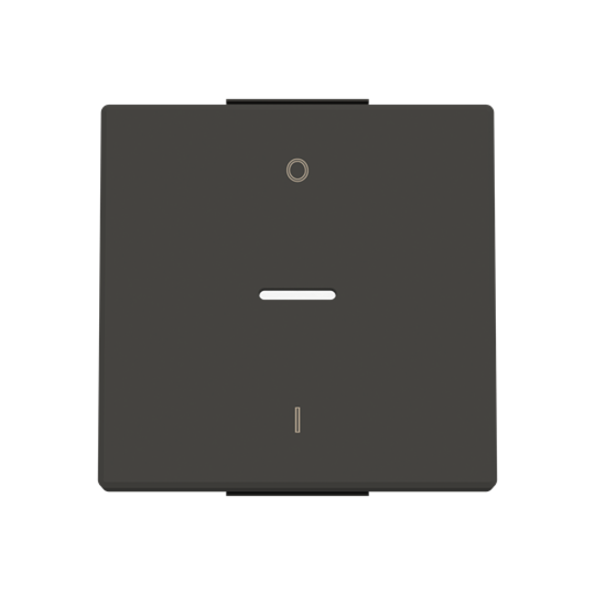 Rocker Characters 0 and 1 for Switchpush button, Single rocker Black - Sky Niessen