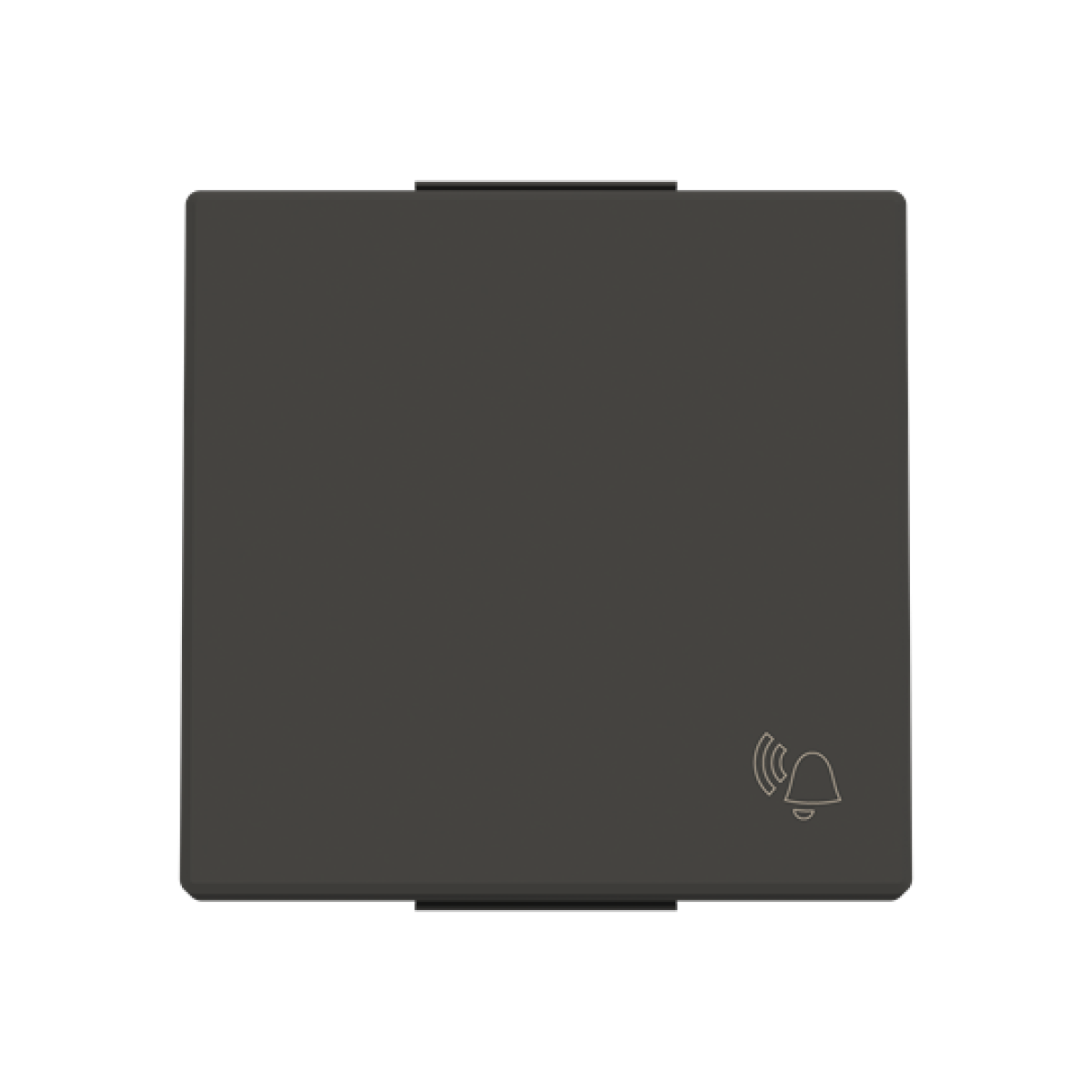 Rocker Symbol "bell" for Switchpush button, Single rocker Black - Sky Niessen