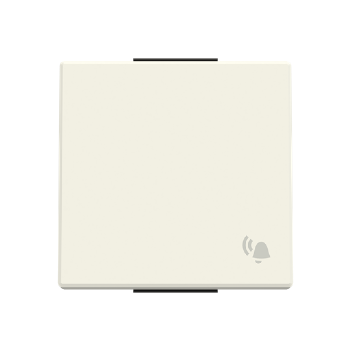 Rocker Symbol "bell" for Switchpush button, Single rocker White - Sky Niessen