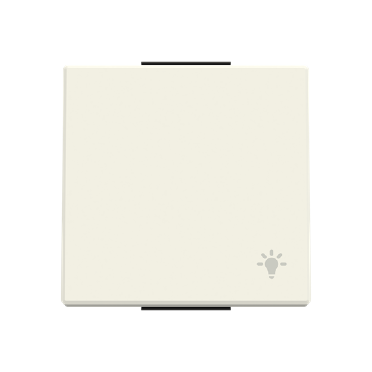 Rocker Symbol "light" for Switchpush button, Single rocker White - Sky Niessen