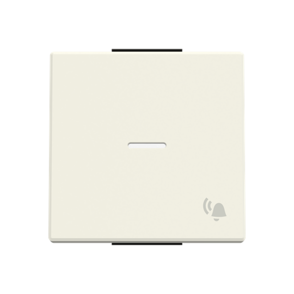 Rocker Symbol "bell" for Switchpush button, Single rocker White - Sky Niessen