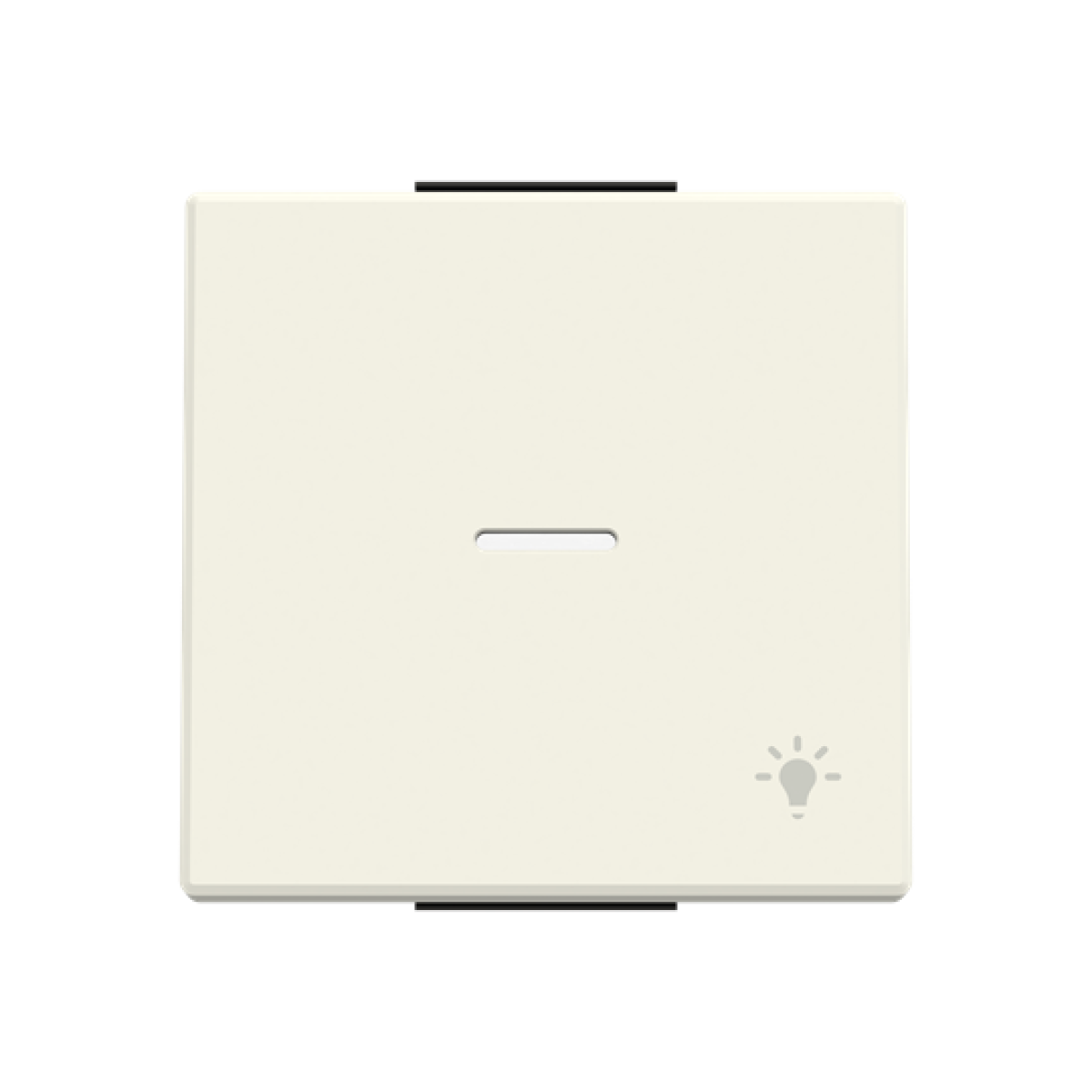 Rocker Symbol "light" for Switchpush button, Single rocker White - Sky Niessen