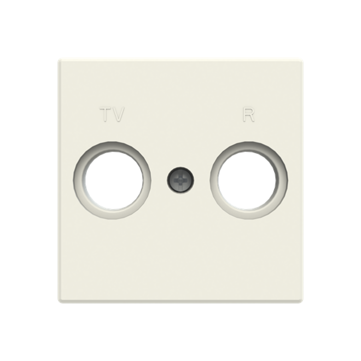 Cover plate SAT 1 gang White - Sky Niessen