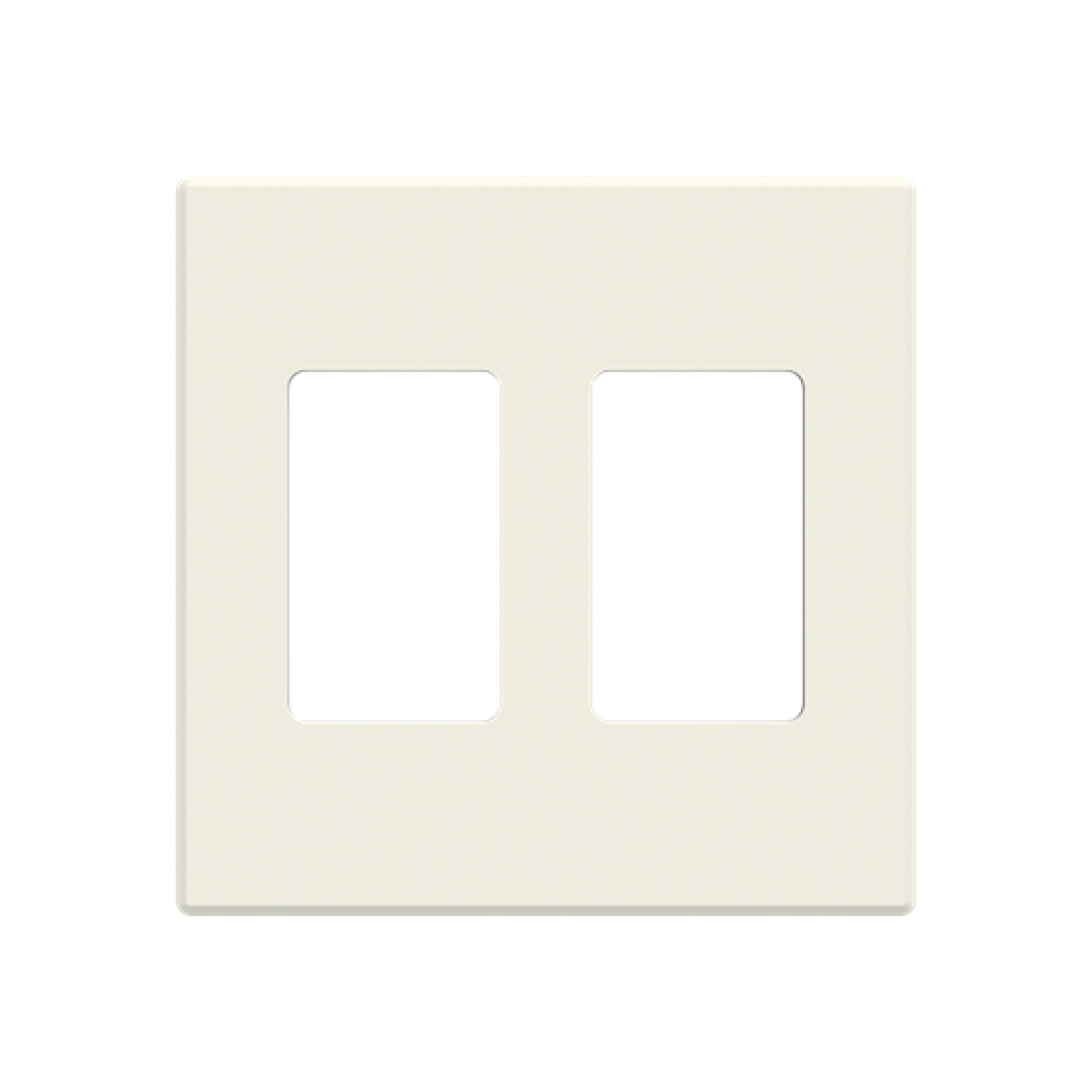 Cover plate VDI 2 gang White - Sky Niessen