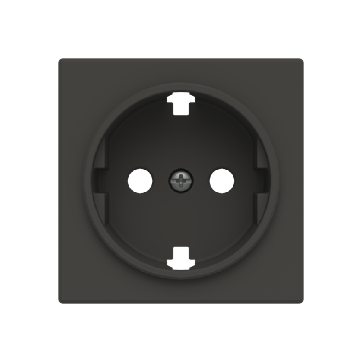 Cover socket outlet Without imprint Black - Sky Niessen