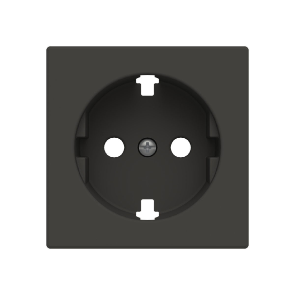 Cover socket outlet Without imprint Black - Sky Niessen
