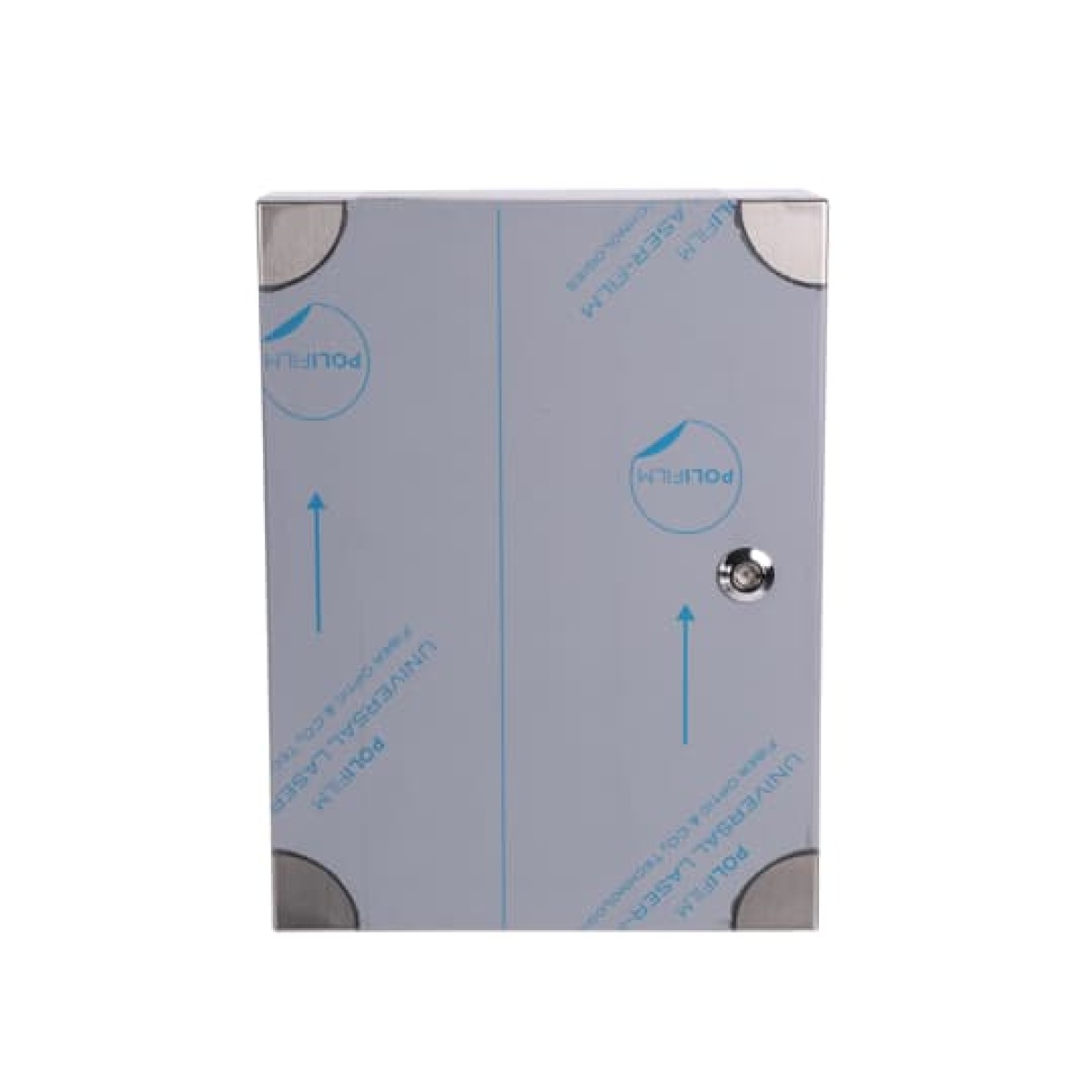 ENCLOS.BL.DOOR.PLATE S.STEEL 400X300X150