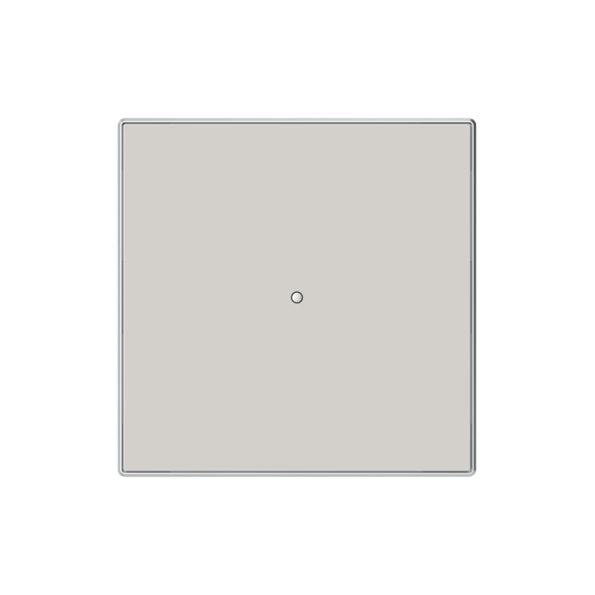 Cover plate Without imprint for Switchpush button Single push button Dune - Sky Niessen