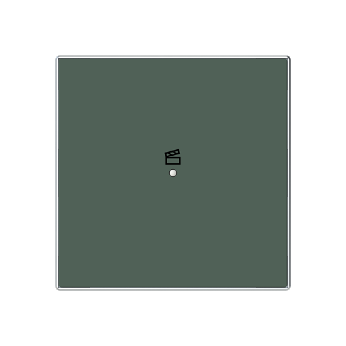 Cover plate Scene symbol for Switchpush button Single push button Green - Sky Niessen