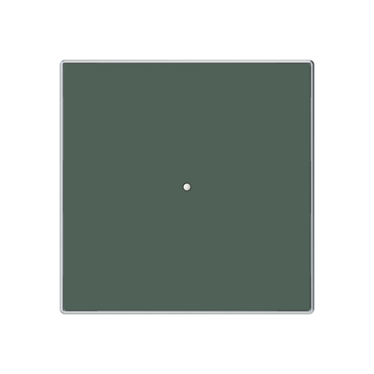 Cover plate Without imprint for Switchpush button Single push button Green - Sky Niessen