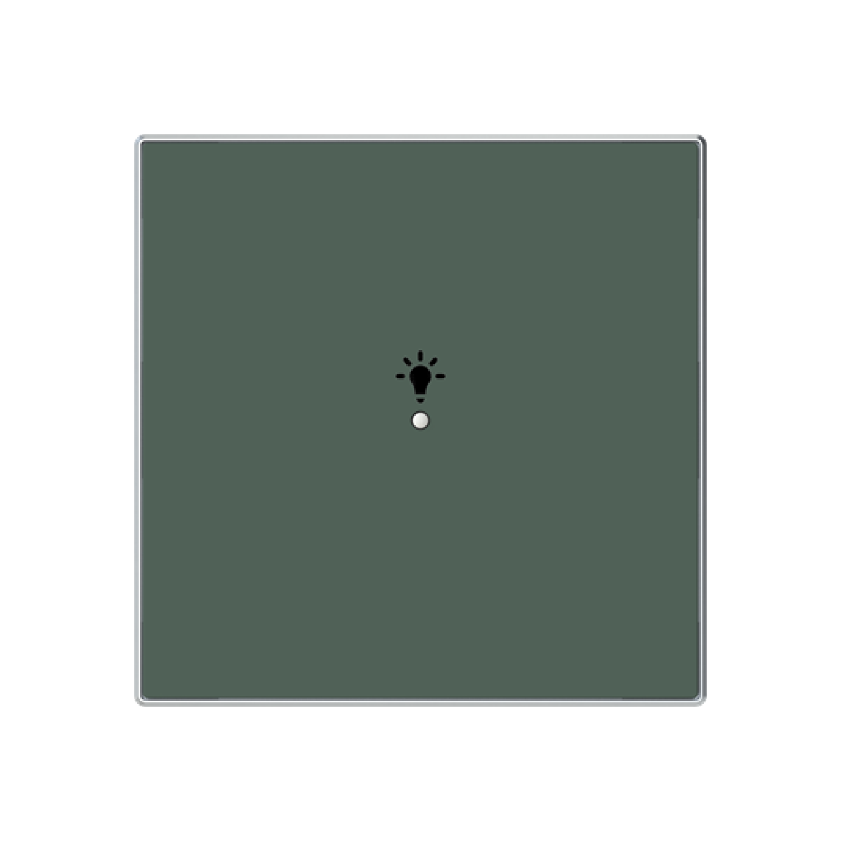 Cover plate Symbol "light" for Switchpush button Single push button Dune - Sky Niessen