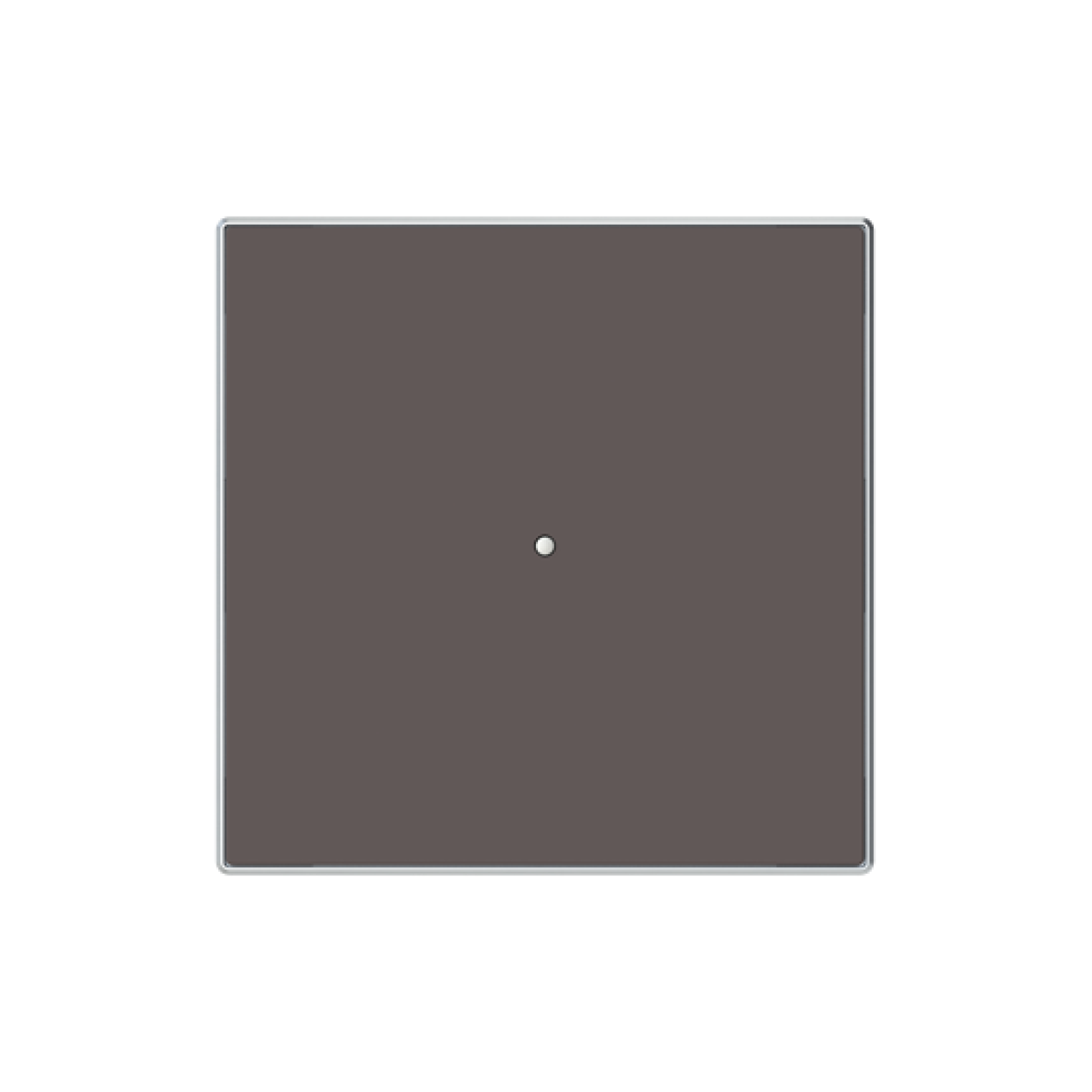 Cover plate Without imprint for Switchpush button Single push button Taupe - Sky Niessen