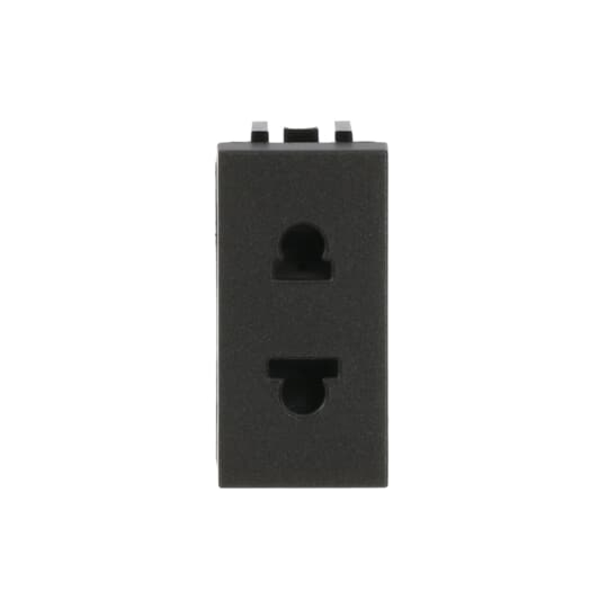 Socket outlet insertcover Without imprint Anthracite - Zenit