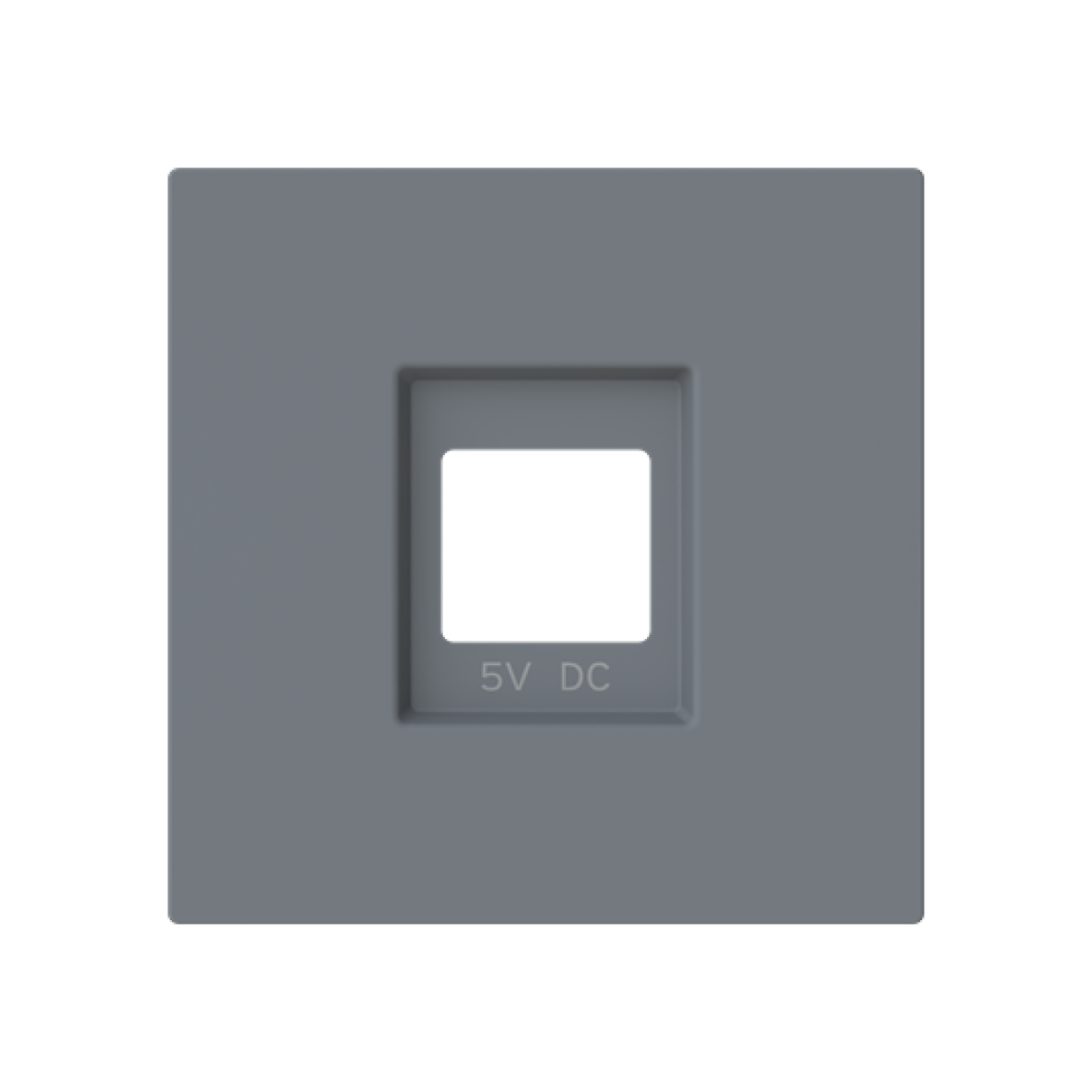 Cover USB charger for USB Grey - Alba