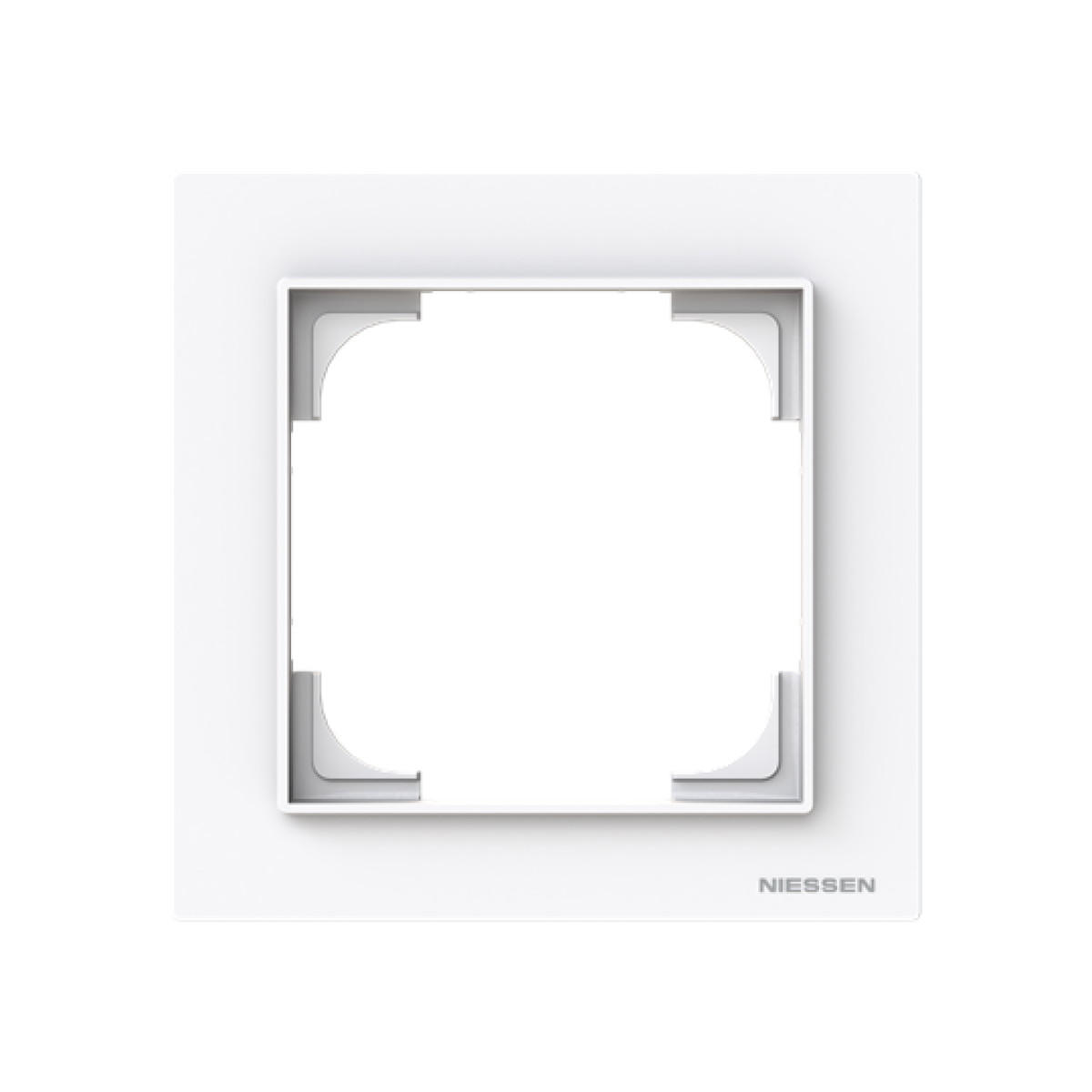 Frame 1-gang White - Alba