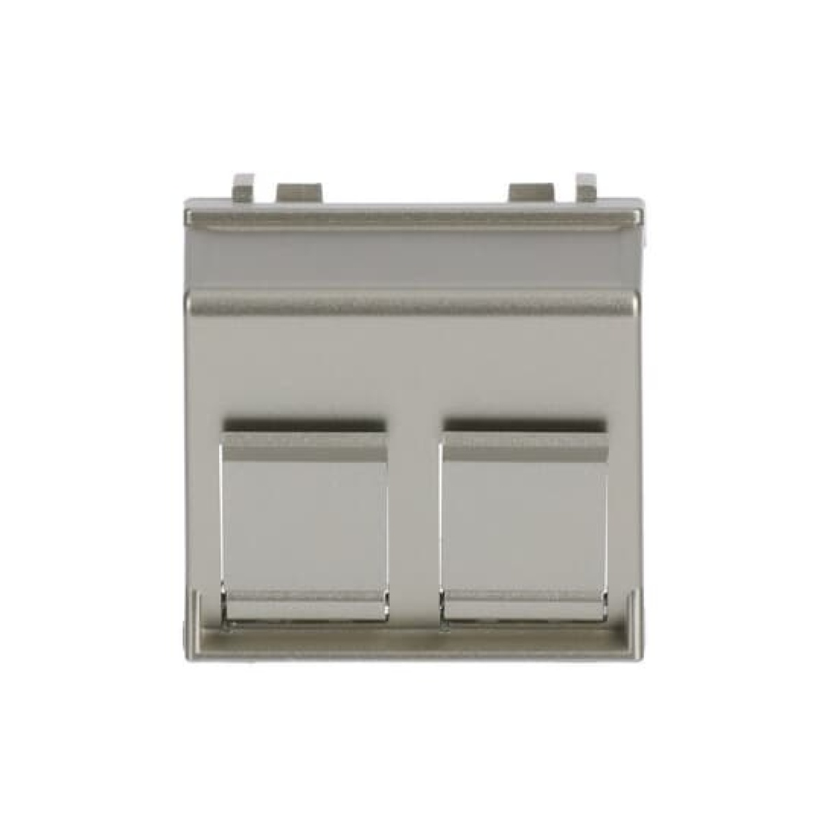 Cover plate Data connection 2 gang Champagne - Zenit