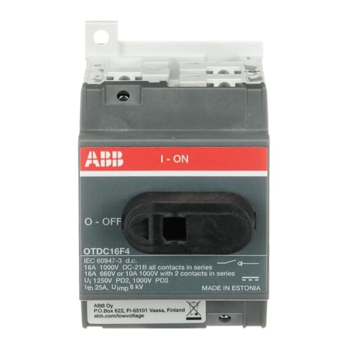 OTDC16F4 DC Switch-disconnector