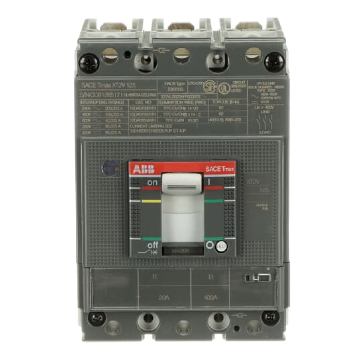 XT2V 125 TMF 20-400 3p F F ULCSA