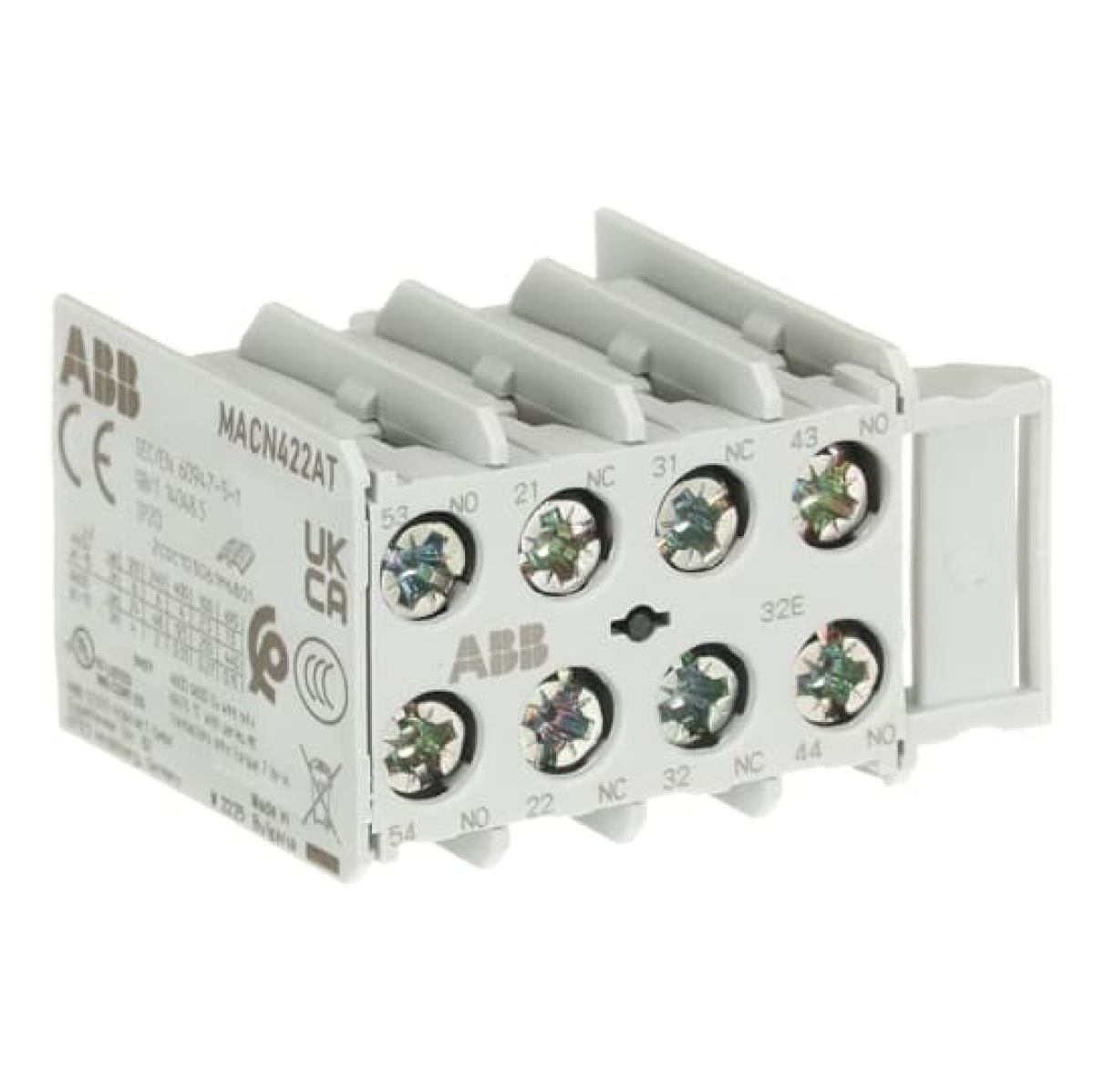 MACN422AT Auxiliary Contact 2NO2NC screw terminal, front mounted