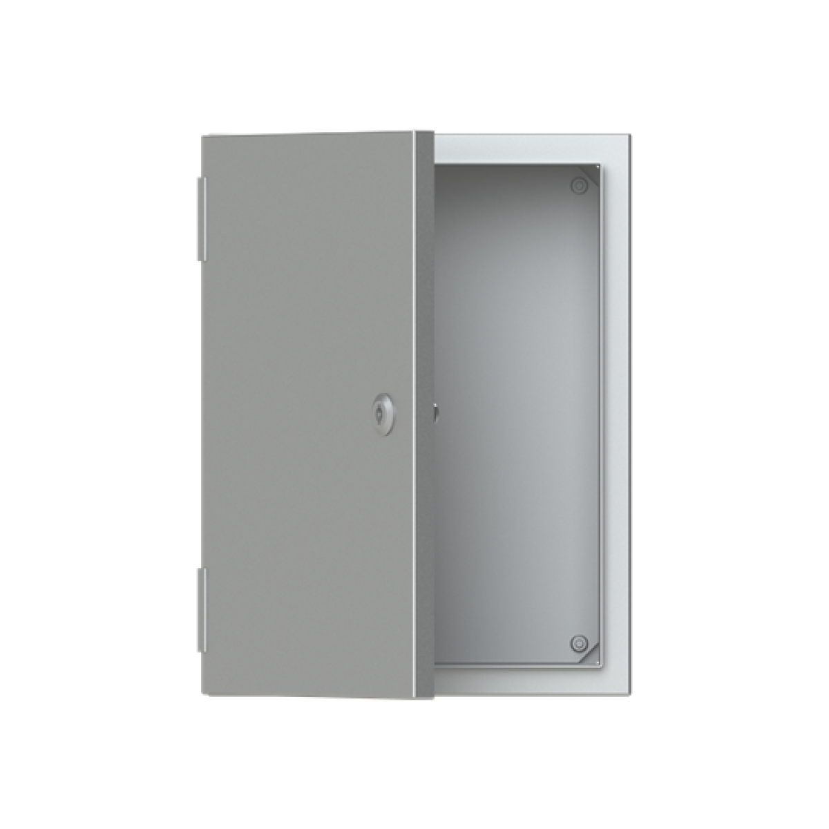 ENCLOS.BL.DOOR.PLATE S.STEEL 400X300X200