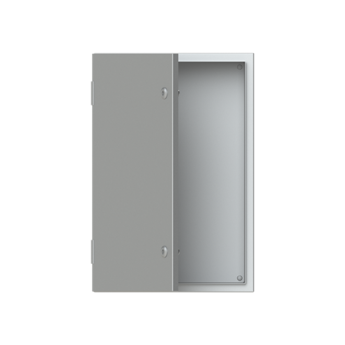 ENCLOS.BL.DOOR.PLATE S.STEEL 600X400X200