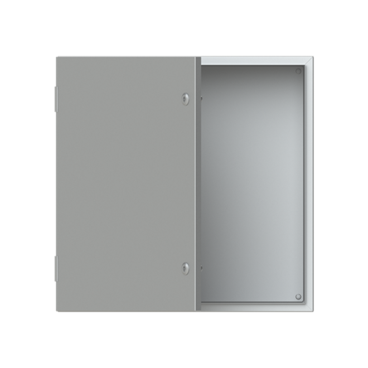 ENCLOS.BL.DOOR.PLATE S.STEEL 600x600x300